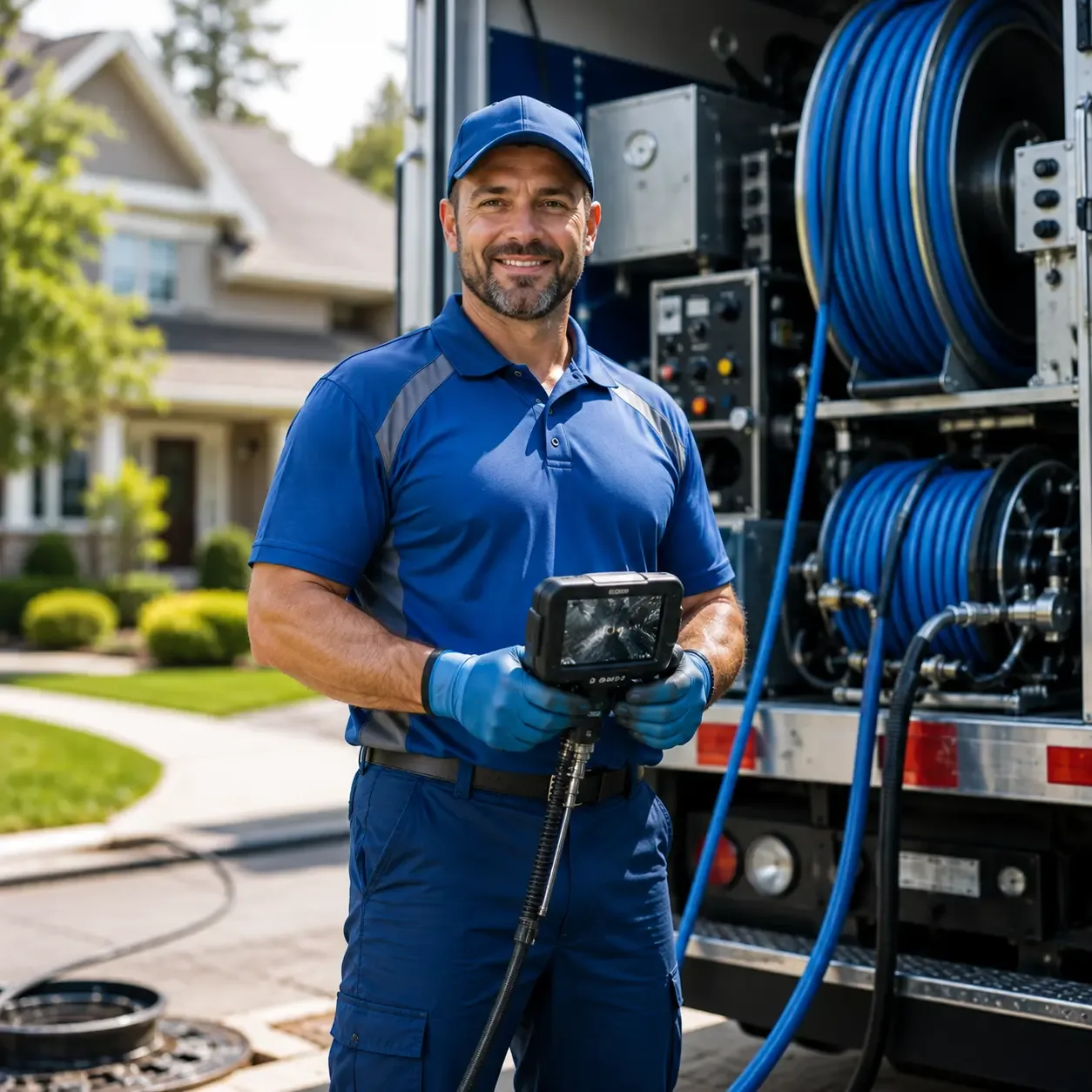 Local outdoor drain cleaning specialists in Flint, MI